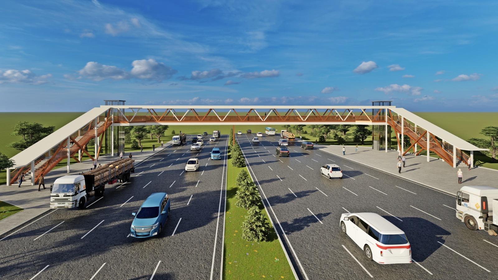 Ankara Büyükşehir Belediyesi hem trafik akışını rahatlatmak hem de yayaların