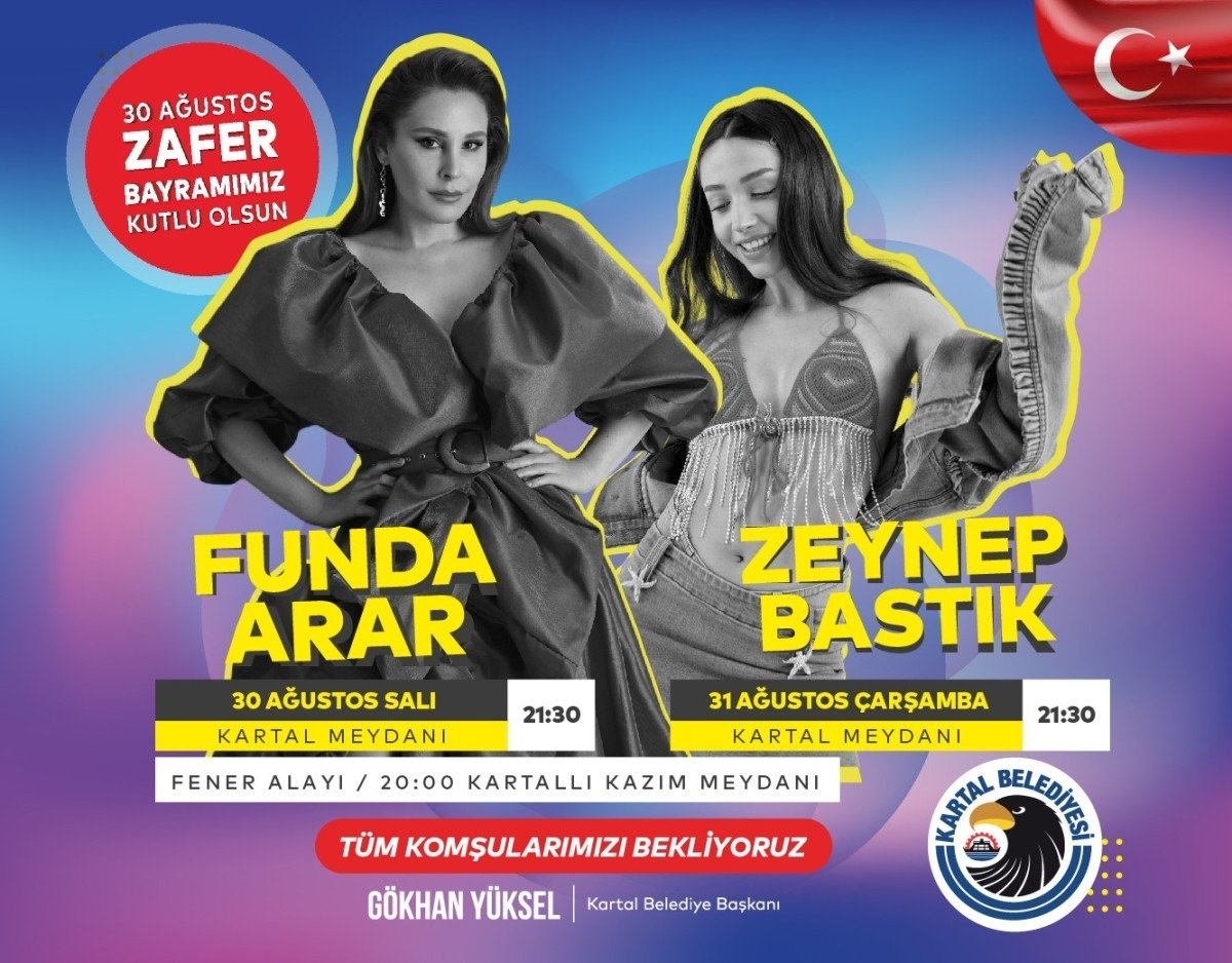 Kartal Belediyesi, 30 Ağustos Zafer Bayramı’nın 100. yıl dönümünü yine