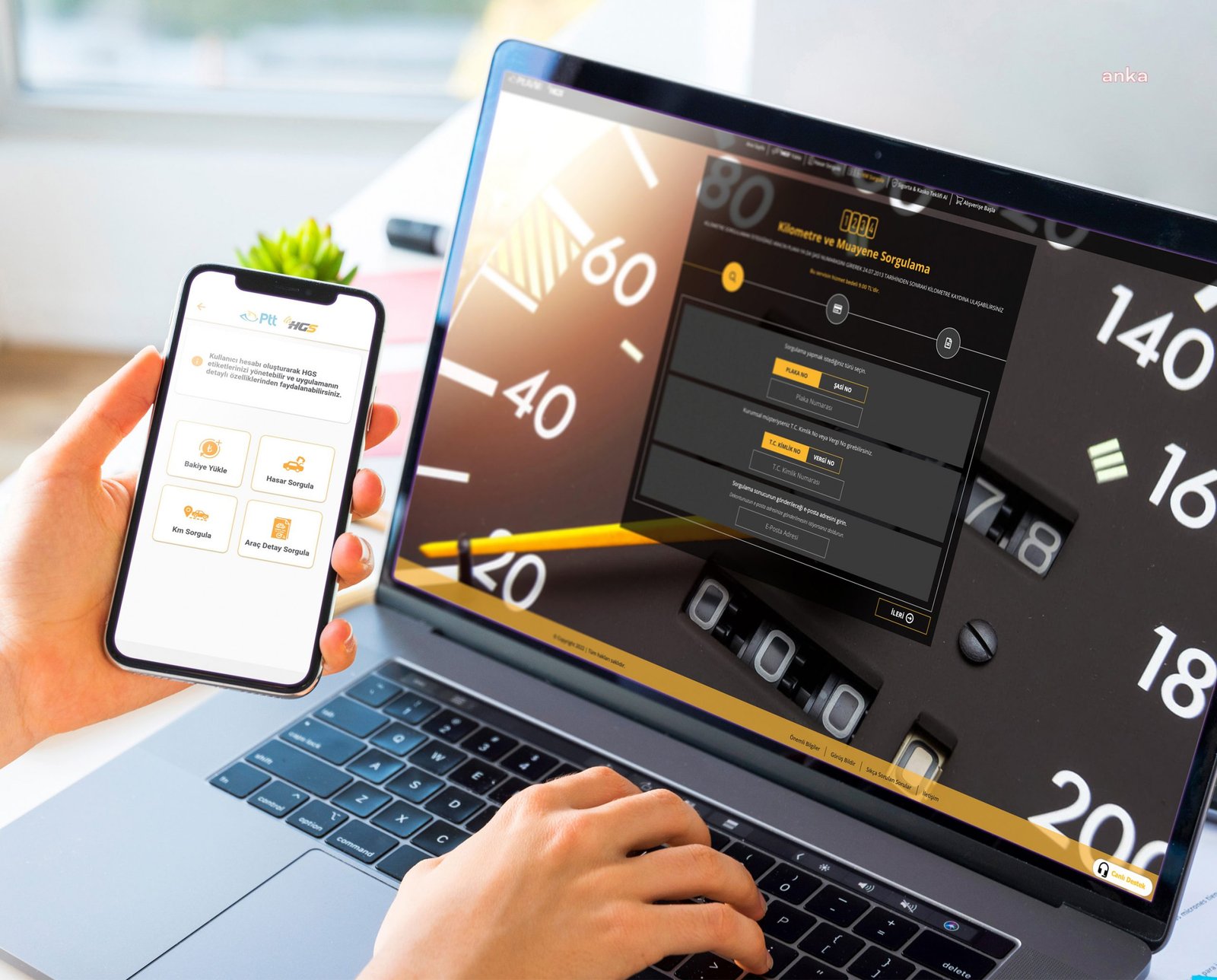 İkinci el araba almak isteyenler, PTT tarafından geliştirilen uygulamalar üzerinden