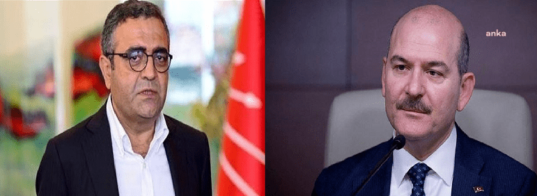 İçişleri Bakanı Süleyman Soylu, CHP İstanbul Milletvekili Sezgin Tanrıkulu’nun “2020-2022