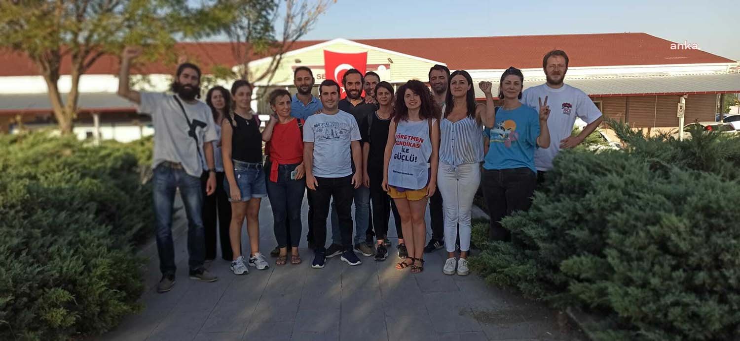 Özel sektör öğretmenlerinin asgari ücretin altına düşen ücretlere karşı Ankara’da
