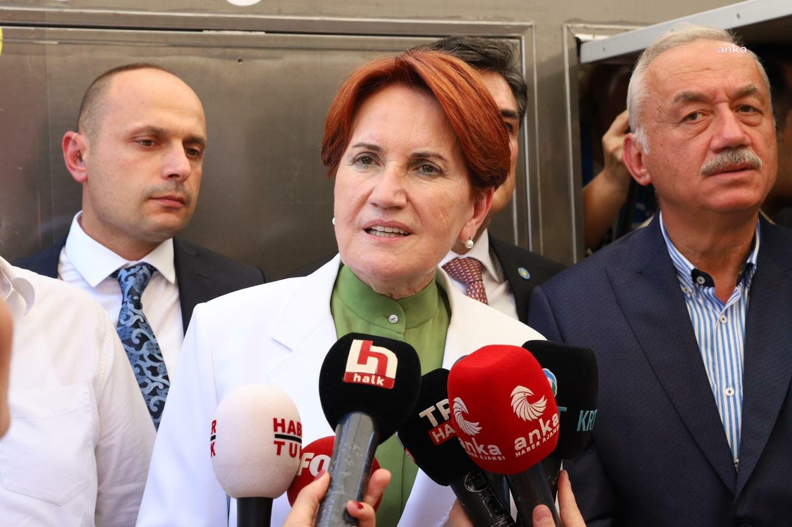 İYİ Parti Genel Başkanı Meral Akşener, İstanbul’un Esenyurt ilçesinde, partisinin