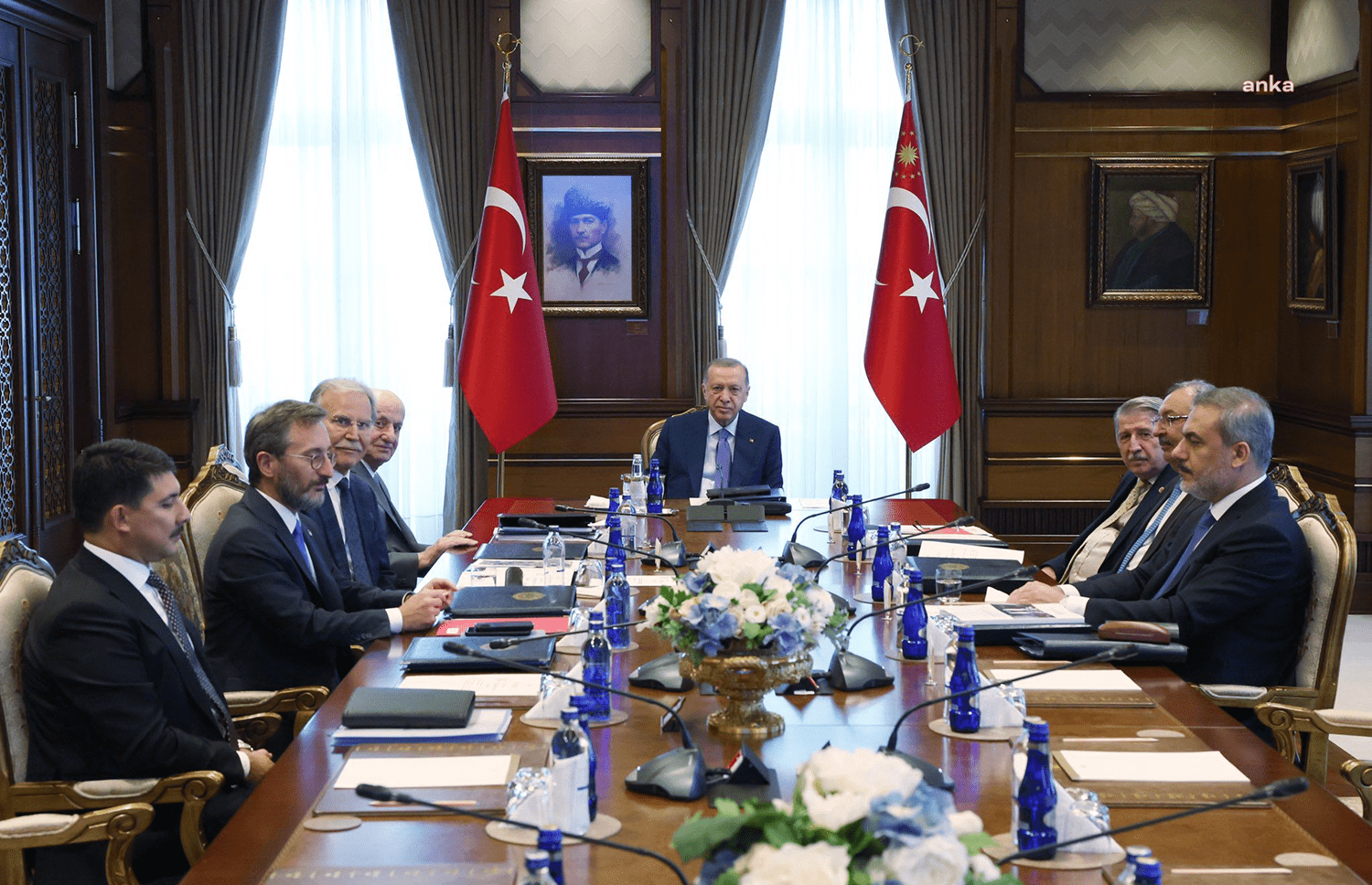 Cumhurbaşkanlığı İletişim Başkanı Fahrettin Altun, Cumhurbaşkanlığı Yüksek İstişare Kurulu toplantısının
