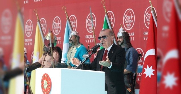 Cumhurbaşkanı Recep Tayyip Erdoğan, Malazgirt Zaferi’nin 951. yılı dolayısıyla düzenlenen