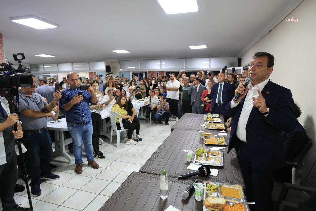 İstanbul Büyükşehir Belediye (İBB) Başkanı Ekrem İmamoğlu, Bağcılar Cemevi’nde “Cemevlerimiz,