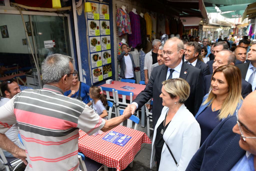 CHP Genel Başkan Yardımcısı ve Parti Sözcüsü Faik Öztrak'ın başkanlığındaki