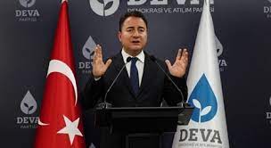 Demokrasi ve Atılım (DEVA) Partisi Genel Başkanı Ali Babacan, “Bu