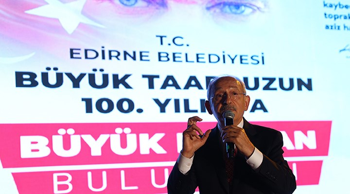 CHP Genel Başkanı Kılıçdaroğlu, Edirne’de: “Yeniden Kurtuluşu Başlatmamız Lazım”