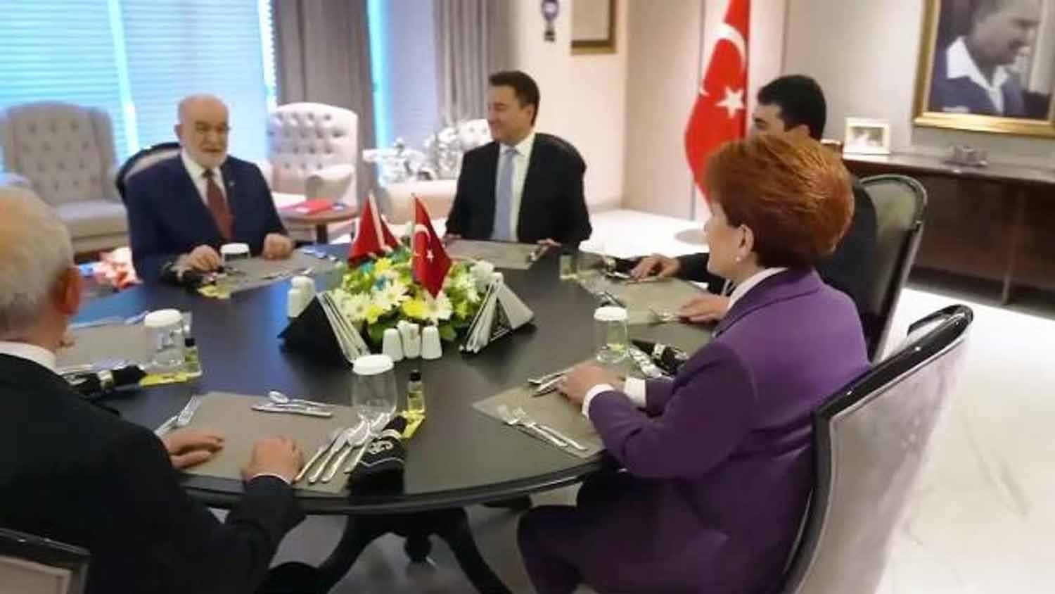 Altıncı “Liderler Buluşması” öncesinde; CHP, İYİ Parti, Saadet Partisi, DEVA