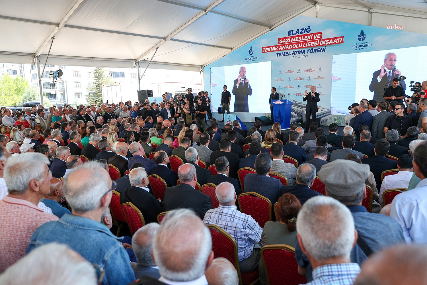 CHP Genel Başkanı Kemal Kılıçdaroğlu, Elazığ’da; İstanbul Büyükşehir Belediyesi’nin projesi