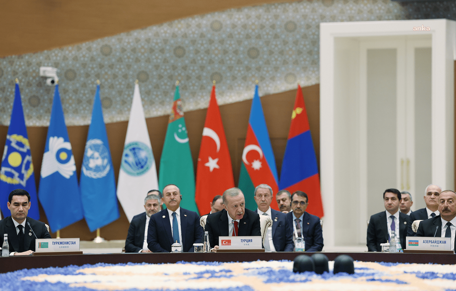 Cumhurbaşkanı Recep Tayyip Erdoğan, Özbekistan’da düzenlenen Şanghay İşbirliği Örgütü (ŞİÖ)