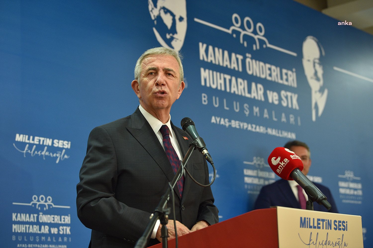 Ankara Büyükşehir Belediye Başkanı Mansur Yavaş, CHP Genel Başkanı Kemal