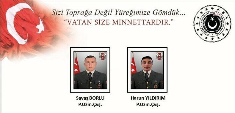Milli Savunma Bakanlığı (MSB), Uzman Çavuş Savaş Borlu ve Uzman