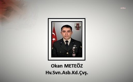 Milli Savunma Bakanlığı (MSB), Astsubay Kıdemli Çavuş Okan Meteöz’ün Pençe-Kilit
