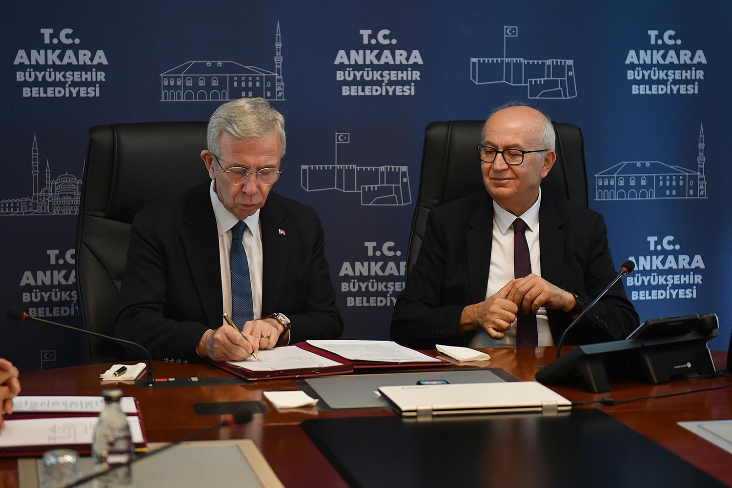 Ankara Büyükşehir Belediyesi ile Bilkent CYBERPARK ve Bilkent Üniversitesi arasında