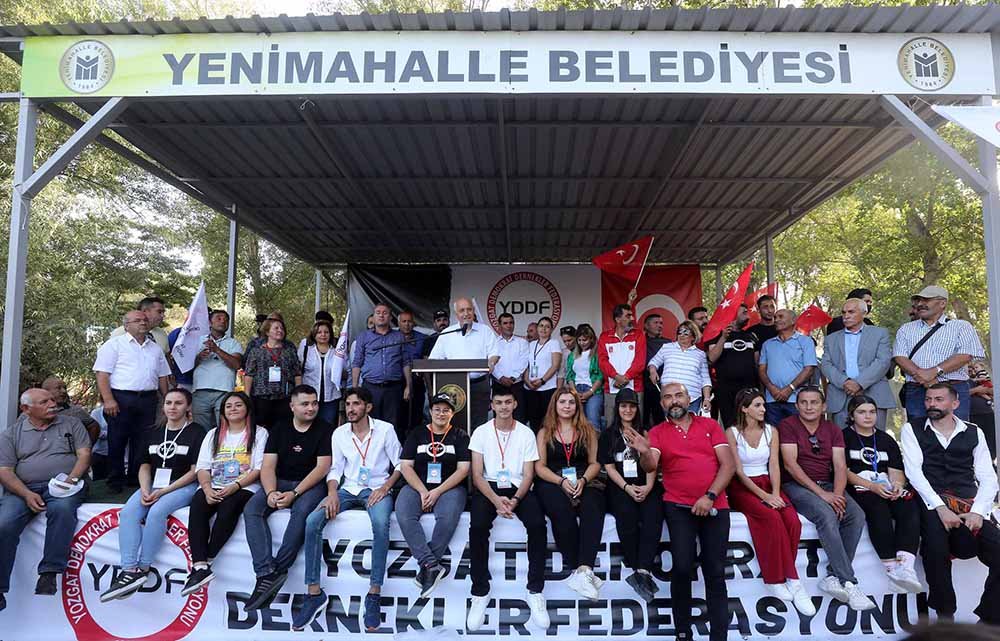 Yenimahalle Belediye Başkanı Fethi Yaşar, Yozgat Demokrat Dernekler Federasyonu tarafından