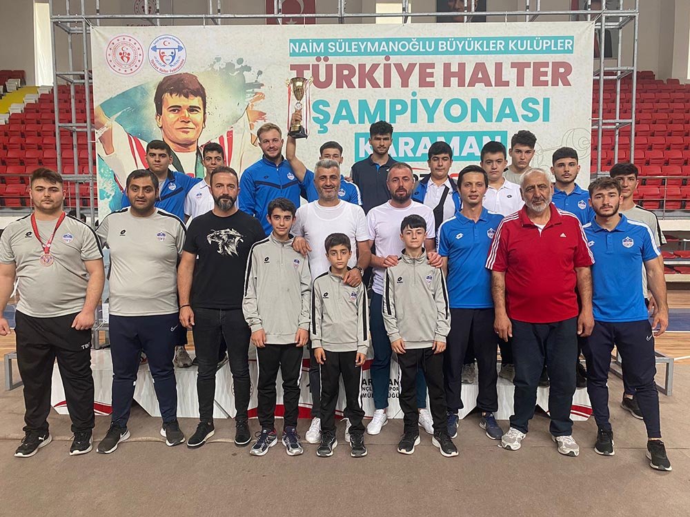 Kahramankazan Belediye Spor Halter Takımı, Karaman’da 1-4 Eylül tarihleri arazında