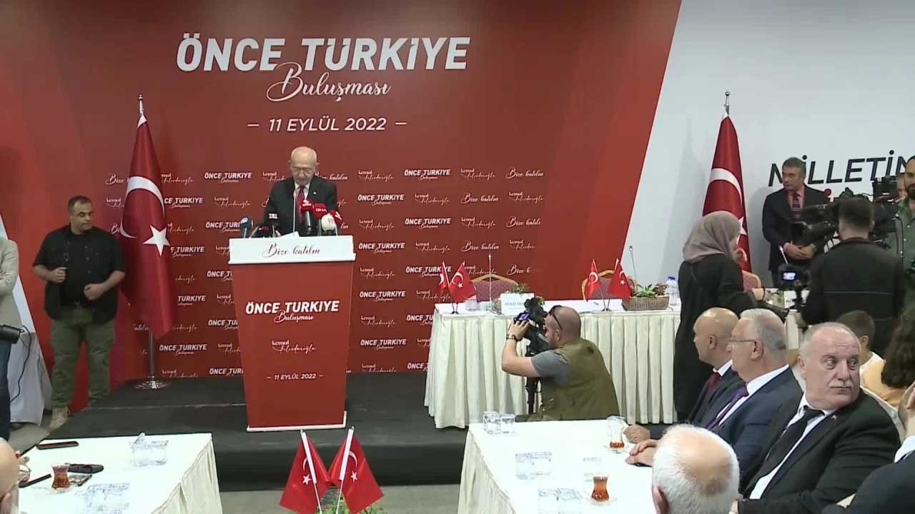CHP Genel Başkanı Kemal Kılıçdaroğlu, “Şöyle bir algı da yaratmaya