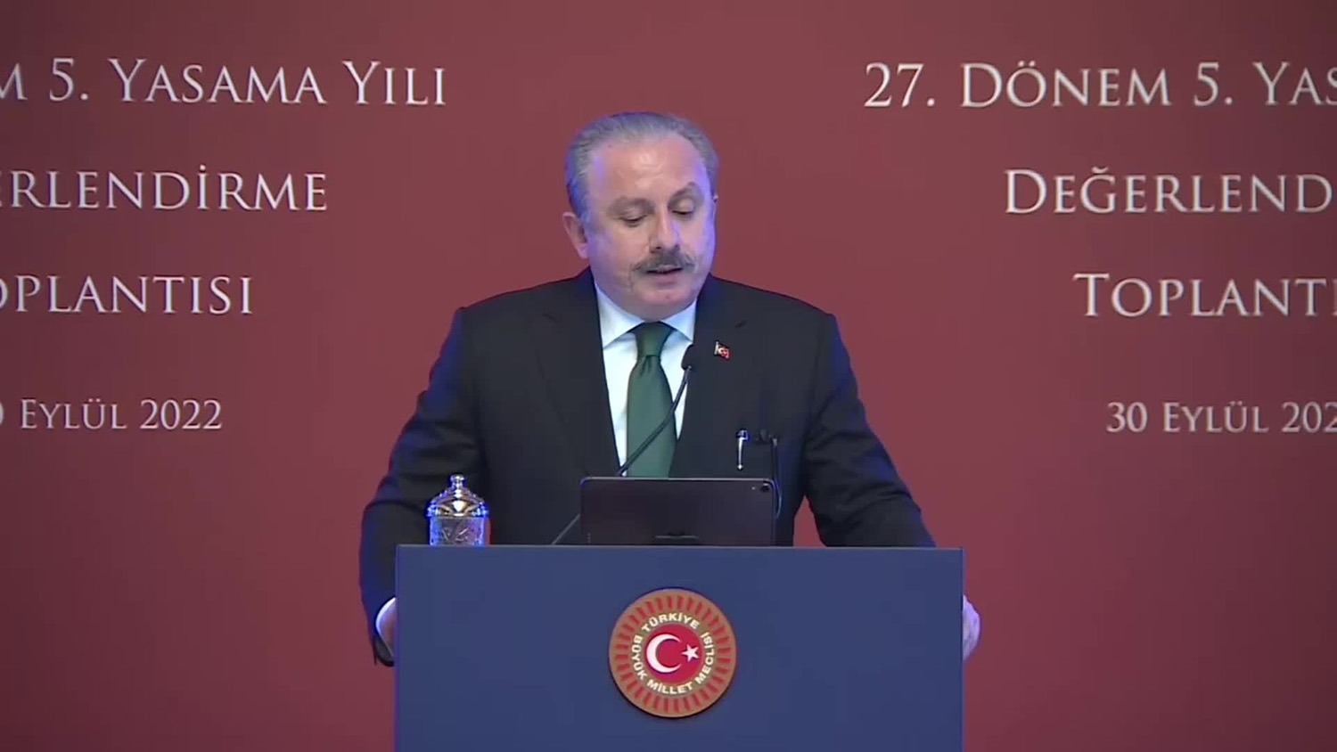 TBMM Başkanı Mustafa Şentop, "27’nci Dönem, 5’inci Yasama Yılında TBMM