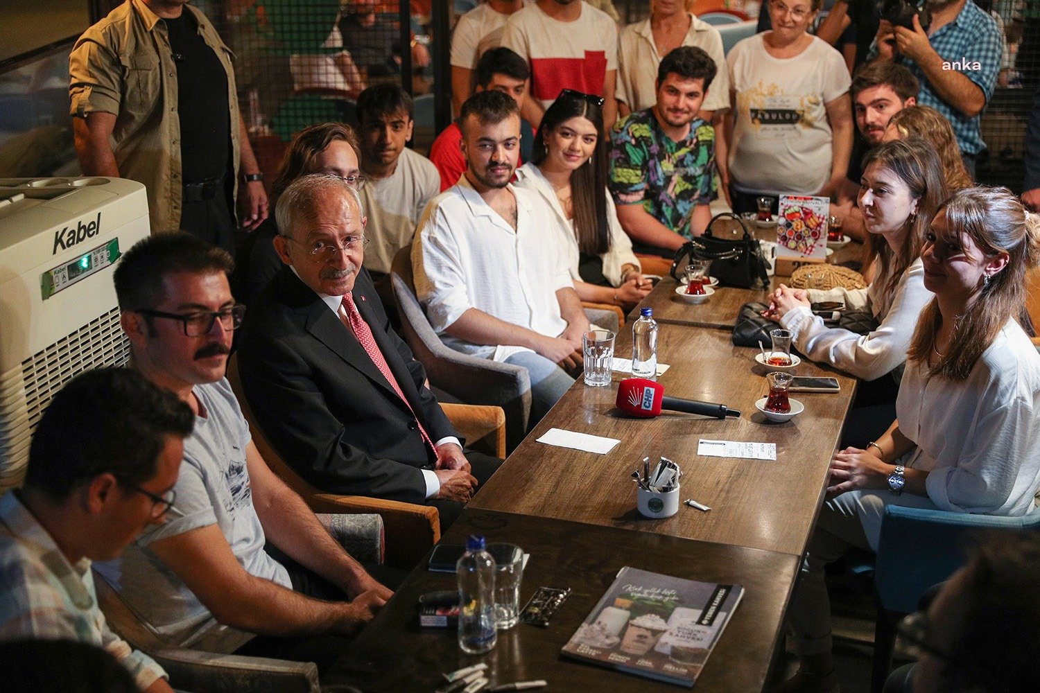 Amasya’da gençlerin sorularını yanıtlayan CHP Genel Başkanı Kemal Kılıçdaroğlu, seçim
