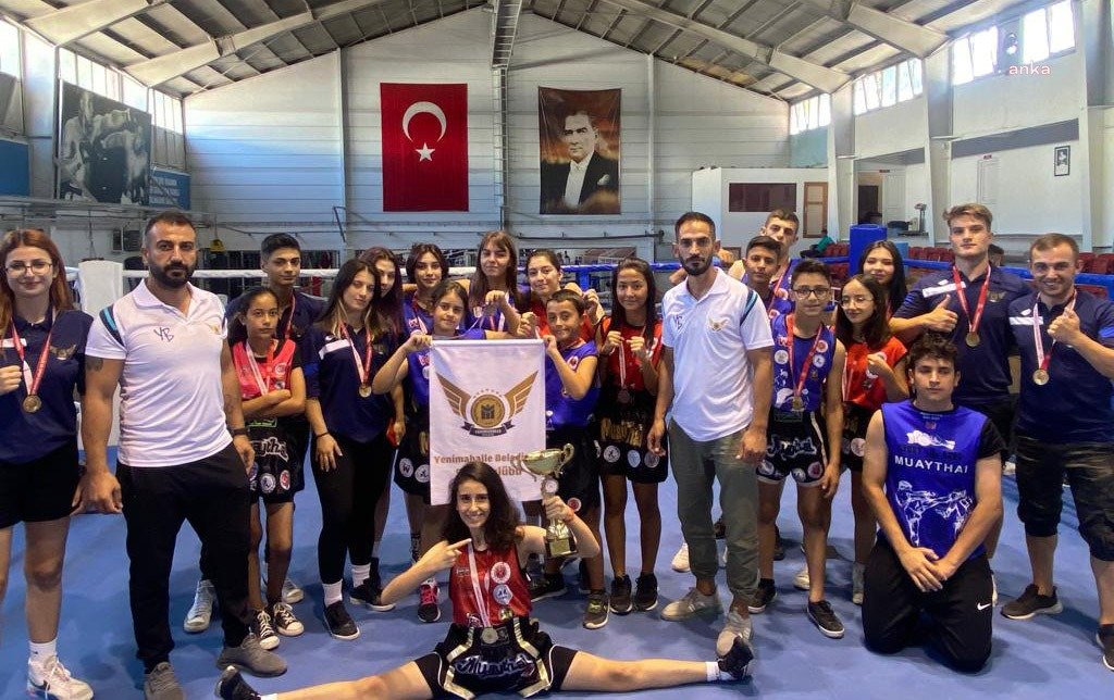 Yenimahalle Belediyesi sporcuları, “Muaythai İller Arası Dostluk Kupası”nda büyük bir