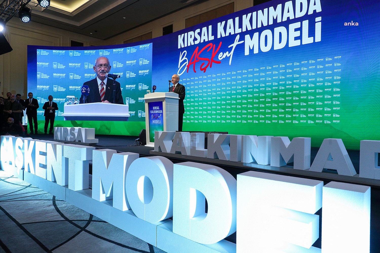 CHP Genel Başkanı Kemal Kılıçdaroğlu, Ankara Büyükşehir Belediyesi'nin ‘Kırsal Kalkınmada