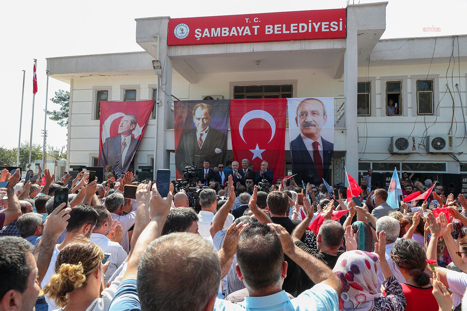 CHP Genel Başkanı Kemal Kılıçdaroğlu, Adıyaman Şambayat'ta; “Sakın umutsuzluğa kapılmayın.