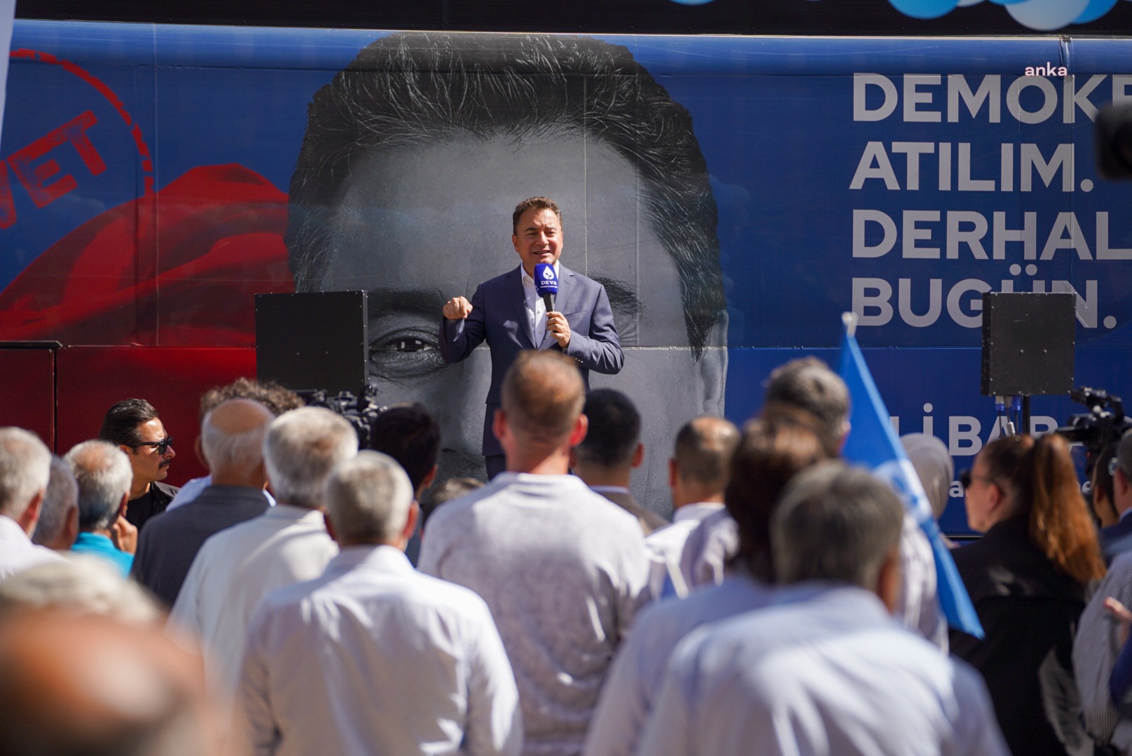 Demokrasi ve Atılım (DEVA) Partisi Genel Başkanı Ali Babacan, Tunceli’de;