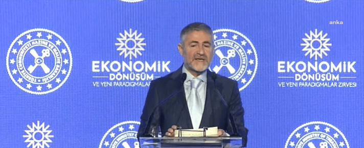 Hazine ve Maliye Bakanı Nureddin Nebati, "Güzel gelişmeler kat ettiğimiz