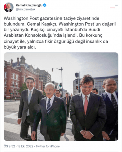 Kilicdaroglu: Turkiye'de Insan Haklari ve Ozgurlukleri Tam Anlamiyla Tesis Edecegiz, Itibarli Bir Adalet Sistemine Kavusacagiz. Cemal Kasikci'nin Hatirasinin Onunde Bunun Sozunu Bir Kez Daha Veriyorum