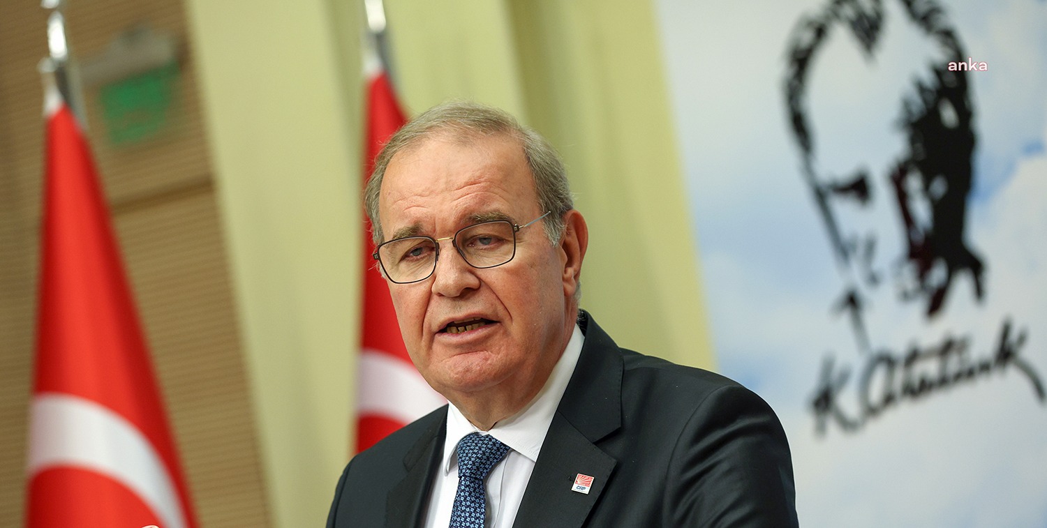 CHP Sözcüsü Faik Öztrak, TBMM Genel Kurulu’ndaki görüşmeleri süren "Sansür