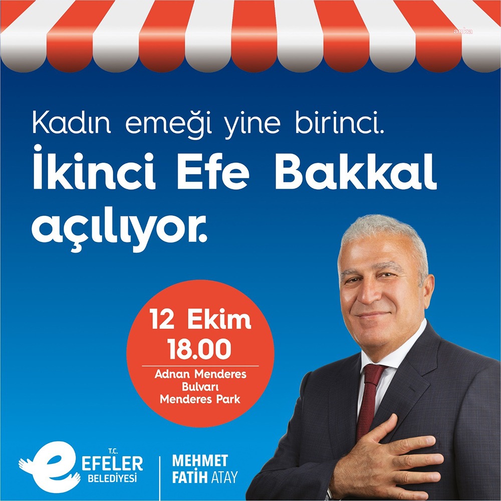 Efeler Belediye Başkanı Mehmet Fatih Atay, seçim vaatlerinden biri olan