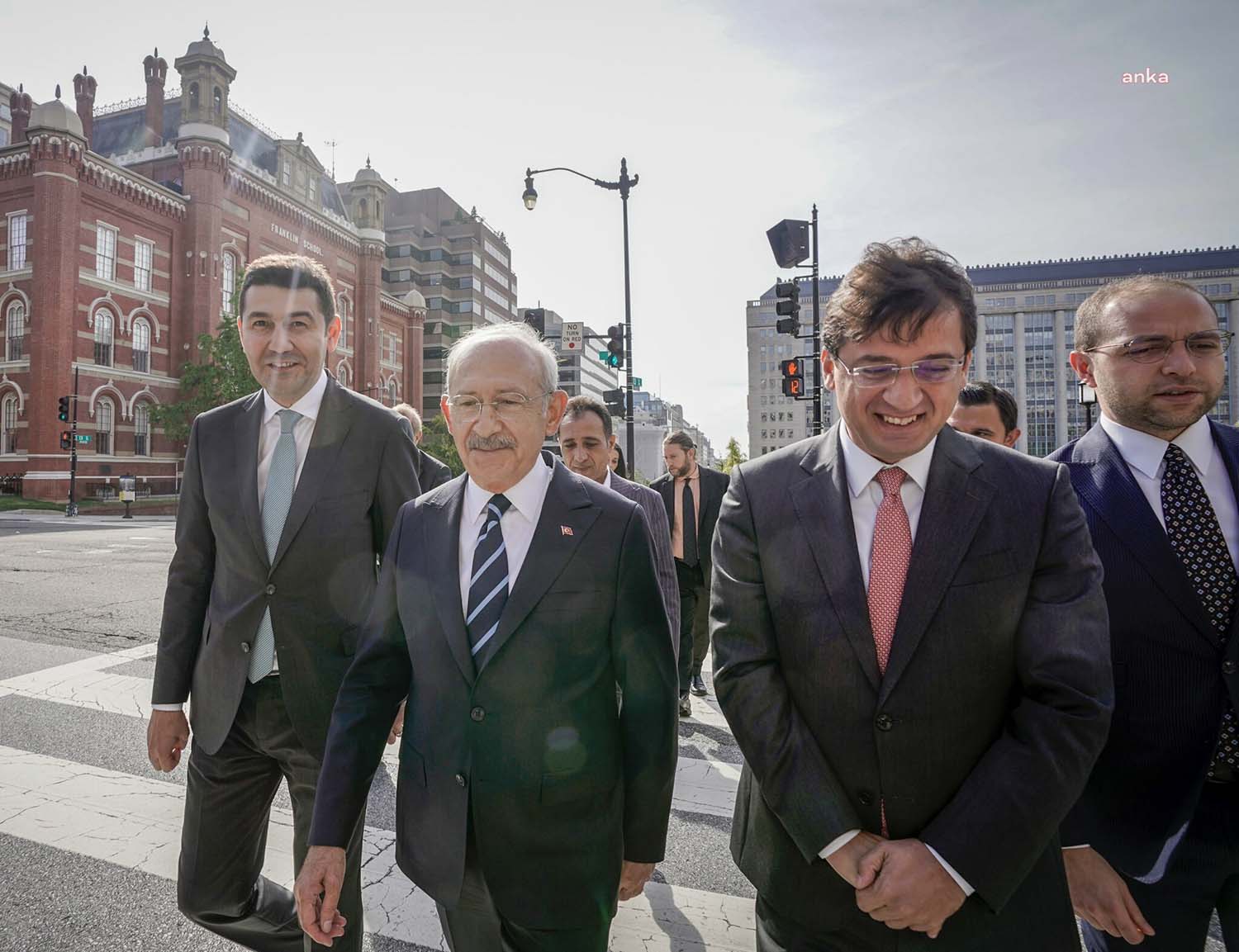 CHP Genel Başkanı Kemal Kılıçdaroğlu, “Washington Post gazetesine taziye ziyaretinde