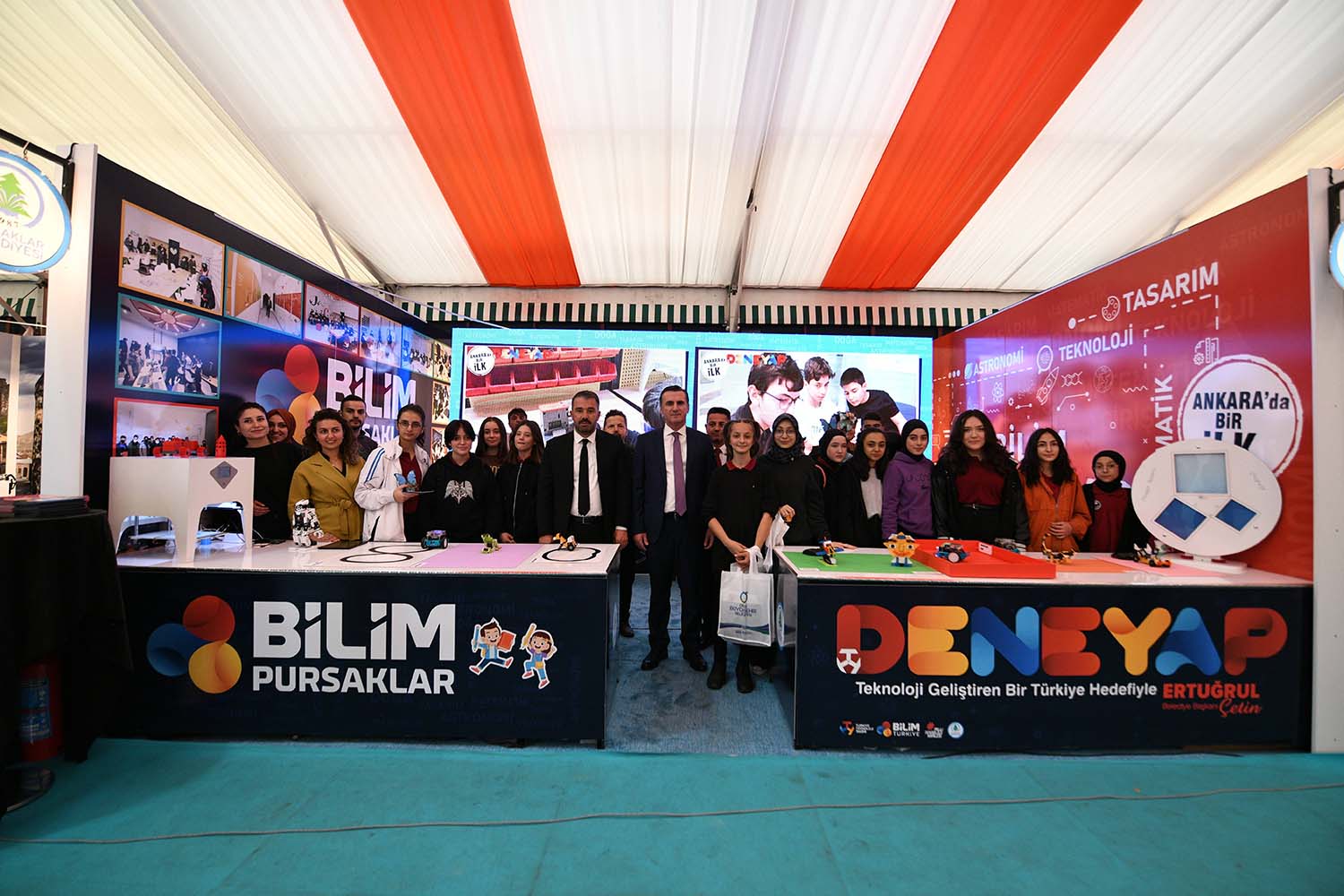Pursaklar Belediyesi Başkent Millet Bahçesi’nde düzenlenen Tam Bana Göre Gençlik