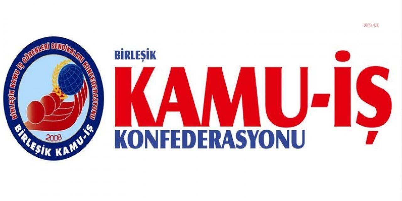 Birleşik Kamu İşgörenleri Sendikaları Konfederasyonu (Birleşik Kamu-İş), “sansür yasasına” ilişkin,