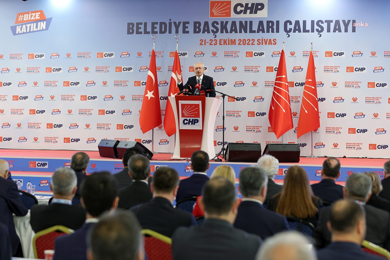 CHP Genel Başkanı Kemal Kılıçdaroğlu, Sivas’ta; “41 işçi kardeşimiz hayatını