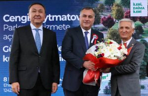 Cengiz Aytmatov Parki Acildi