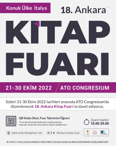 18.Ankara Kitap Fuari Bugun ATO Congresium’da Baslayacak