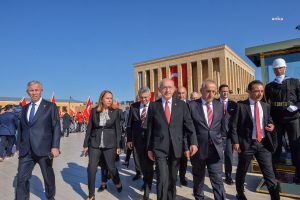 Anitkabir'de Resmi Toren Duzenlendi