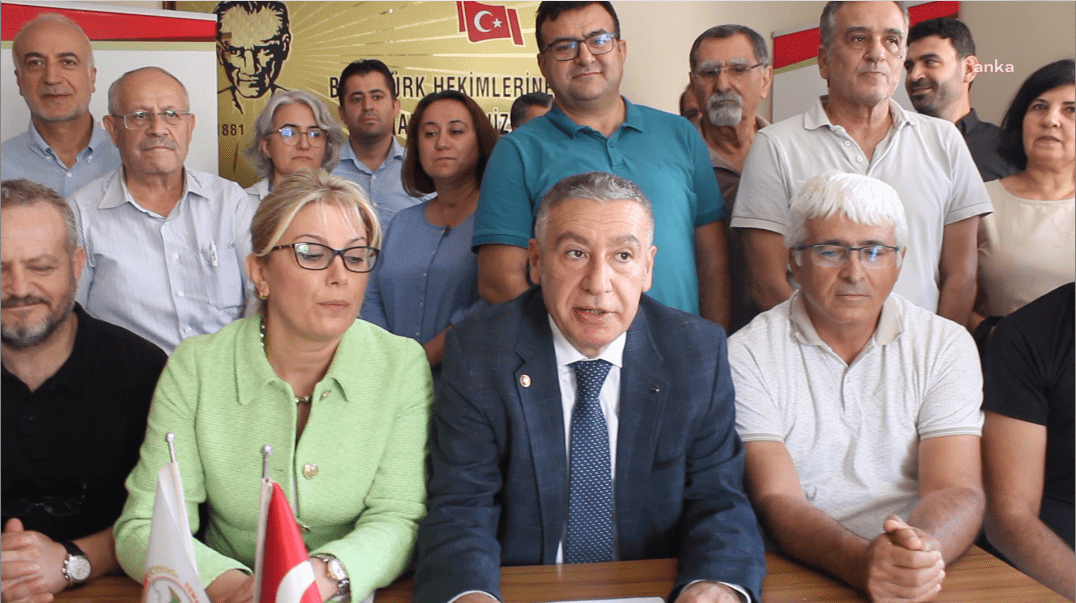 Türk Tabipleri Birliği İkinci Başkanı Ali İhsan Ökten, Osmaniye Tabip
