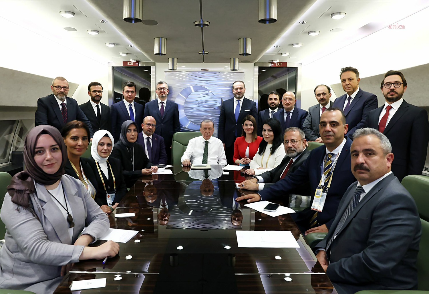 Cumhurbaşkanı Recep Tayyip Erdoğan, TBMM Genel Kurulu’nda görüşmeleri devam eden