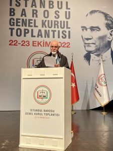 Istanbul Barosu Genel Kurulu, Divan Seciminin Ardindan Basladi