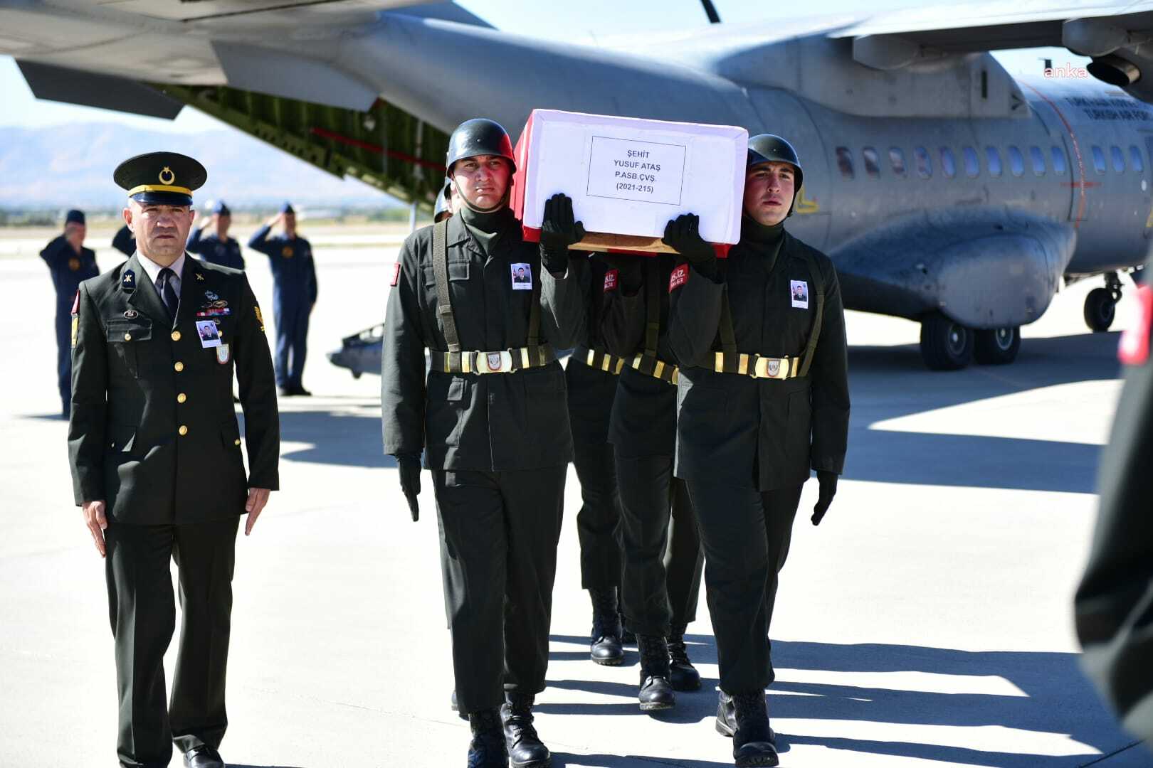 Pençe-Kilit Operasyonu'nda şehit olan Astsubay Yusuf Ataş'ın cenazesi memleketi Elazığ'da