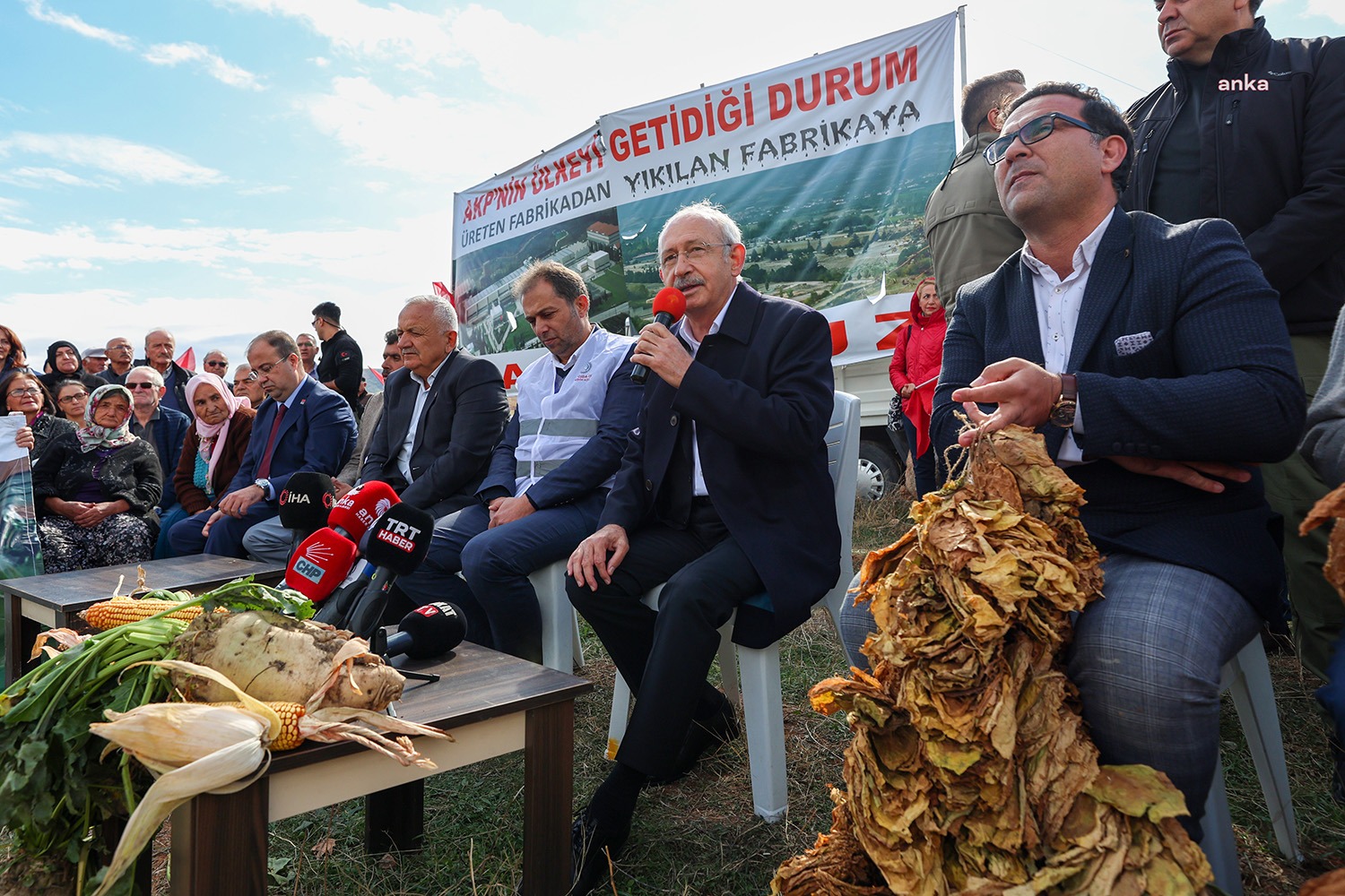 CHP Genel Başkanı Kemal Kılıçdaroğlu, Tokat’ta önce özelleştirilen daha sonra
