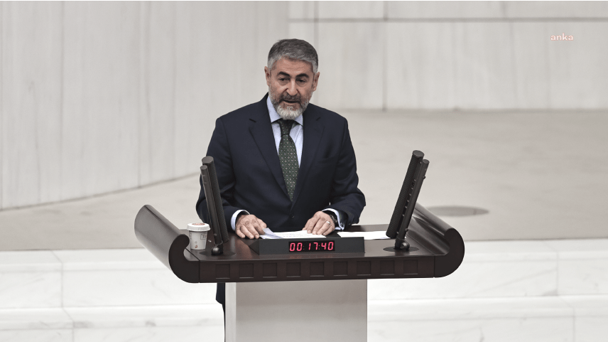 Hazine ve Maliye Bakanı Nureddin Nebati, geliştirilen teknoloji ile bütçenin