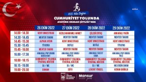 Cumhuriyet Coskusu Ataturk Orman Ciftligi’nde Yasanacak