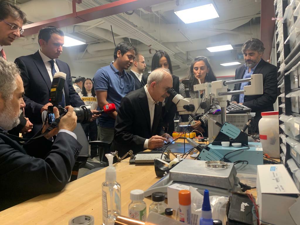 CHP Genel Başkanı Kemal Kılıçdaroğlu, ABD’de Massachusetts Institute of Technology