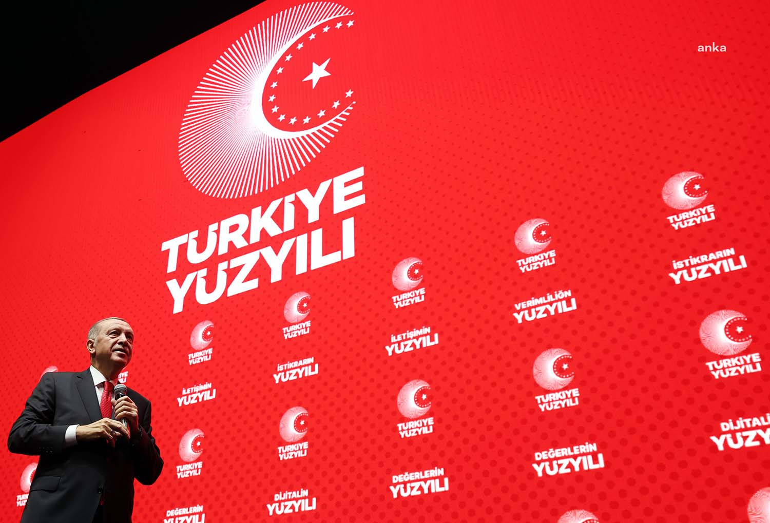 Cumhurbaşkanı ve AKP Genel Başkanı Recep Tayyip Erdoğan, partisinin "Türkiye
