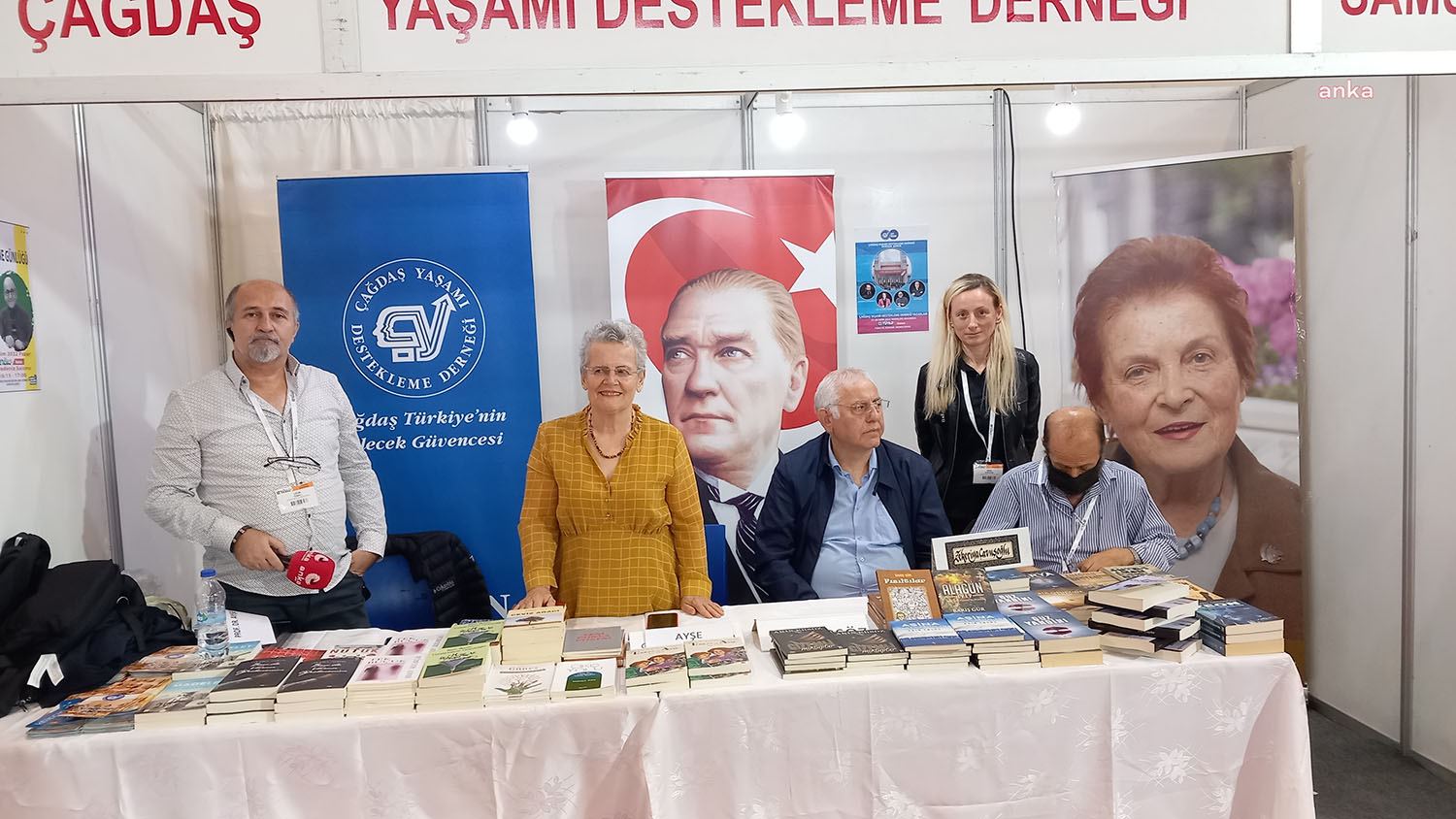 TÜYAP Samsun 7. Kitap Fuarı, okurlarını ağırlamaya devam ediyor. ÇYDD Genel