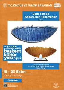Ankara Kalesi’nin Tarihi Tas Dokusu Icerisinde Cam Yilinda Ankara’dan Yansiyanlar Sergisi Sanatseverler Ile Bulusacak